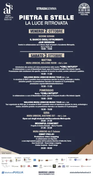 Locandina: Stato dell’arte festival