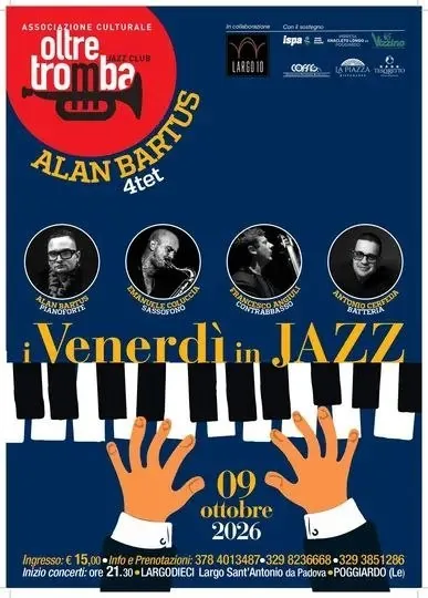 Locandina: Alan bartus quartet