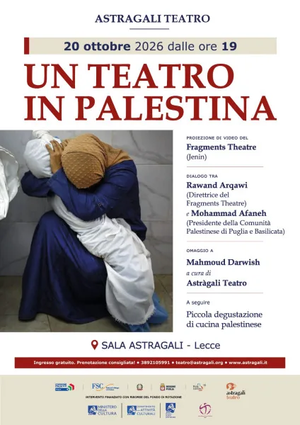 Locandina: Un teatro in palestina