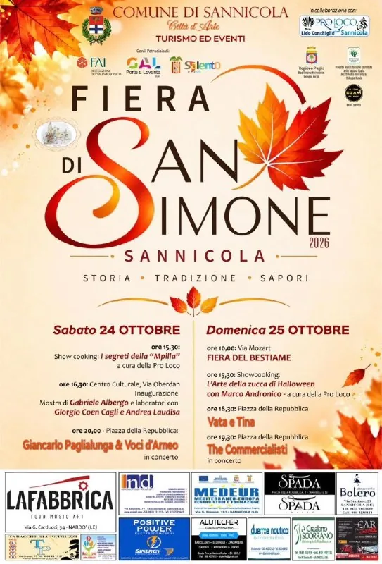 Locandina: Fiera di san simone