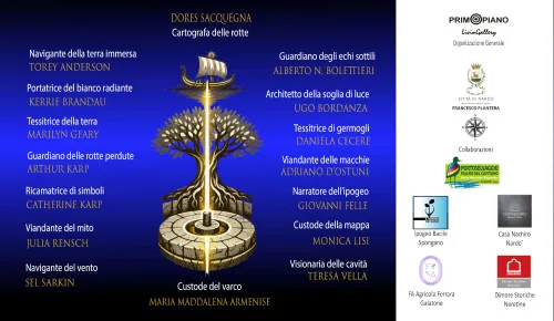 Locandina: Le Rotte dei Nachiri: Biodiversità e Paesaggio – Baroque Blue Se-Art Residency