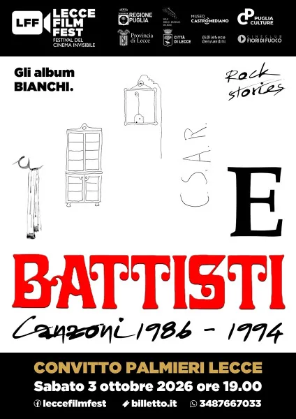 Locandina: Battisti Rock Stories - Gli Album Bianchi.