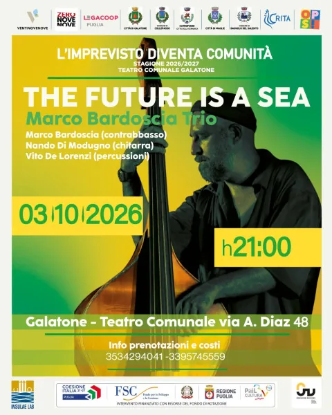 Locandina: OPS! L’Imprevisto diventa comunità – Marco Bardoscia Trio