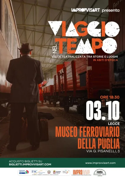 Locandina: Viaggio nel tempo - visita teatralizzata in abiti d'epoca