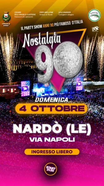 Locandina: Nostalgia 90