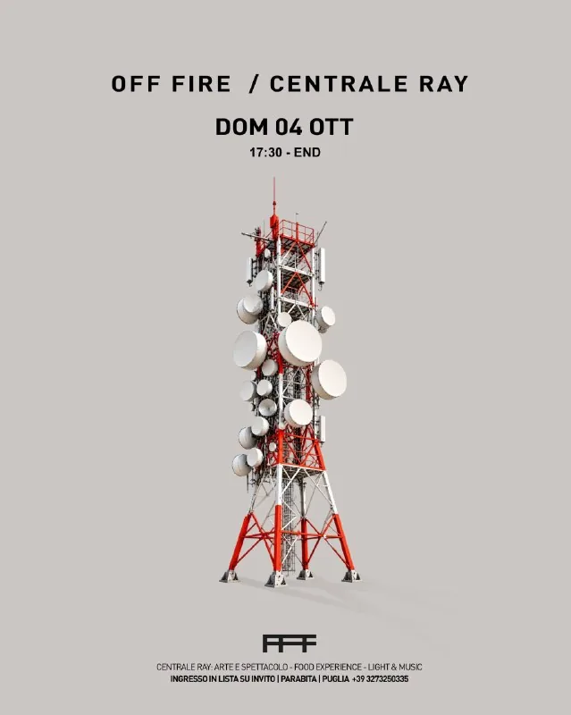 Locandina: Off Fire / Centrale Ray