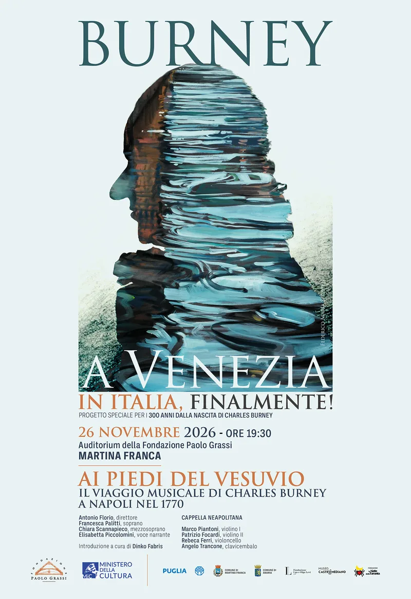 Locandina: Ai Piedi del Vesuvio: il Viaggio Musicale di Charles Burney a Napoli nel 1770