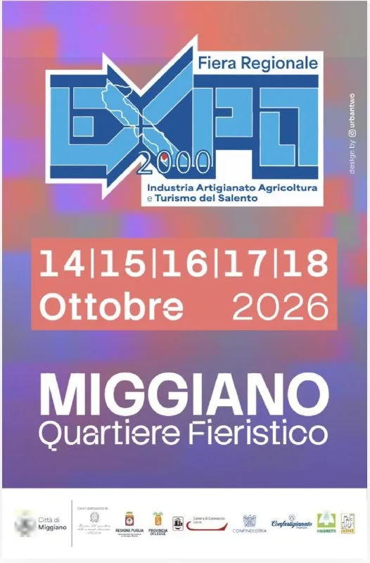 Locandina: Expo 2000 - Fiera Regionale Industria Artigianato Agricoltura e Turismo del Salento