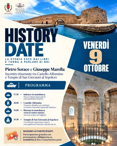 Locandina: History Date con Pietro Sorace e Giuseppe Marella