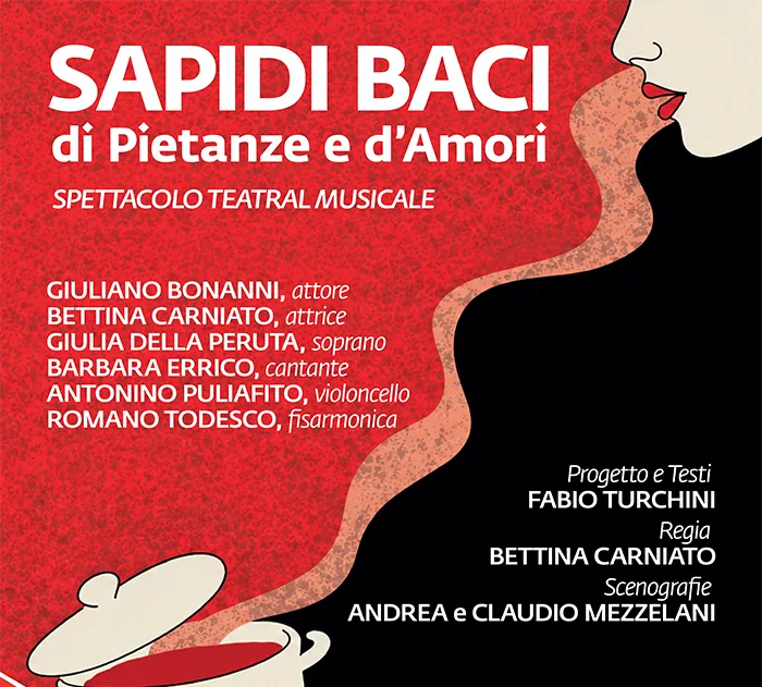 Locandina: Sapidi Baci. Di pietanze e d’amori