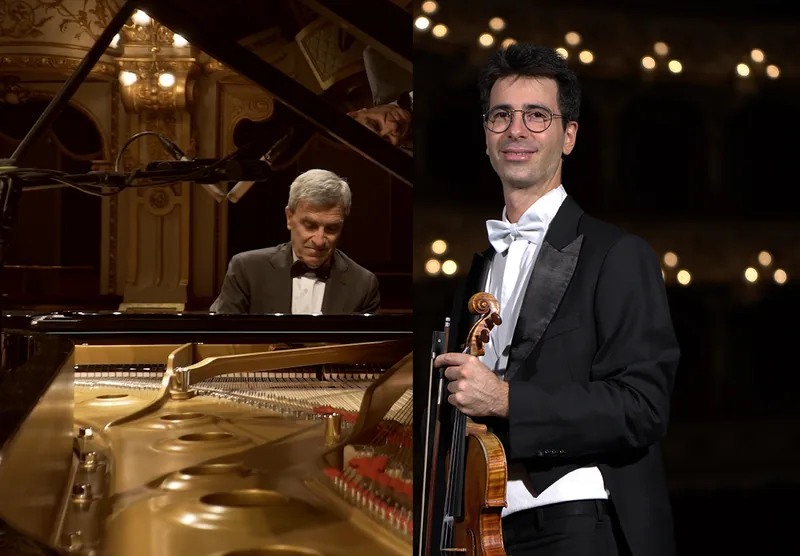 Locandina: Gabriele e Luigi Ceci, violino e pianoforte