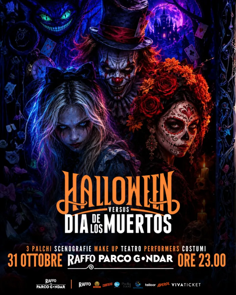 Locandina: Halloween vs Dia de los Muertos