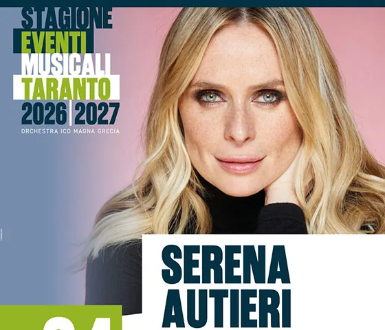Locandina: Serena Autieri canta RAFFAELLA – Teatro Orfeo, Taranto