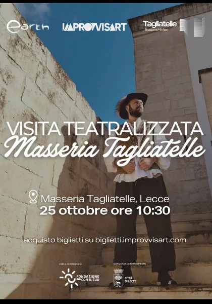 Locandina: Viaggio nel tempo - visita teatralizzata con gli attori in abiti d'epoca