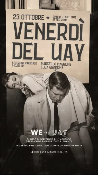 Locandina: Venerdì del UAY