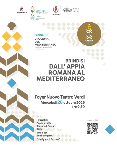 Locandina: Brindisi: dall’Appia romana al Mediterraneo