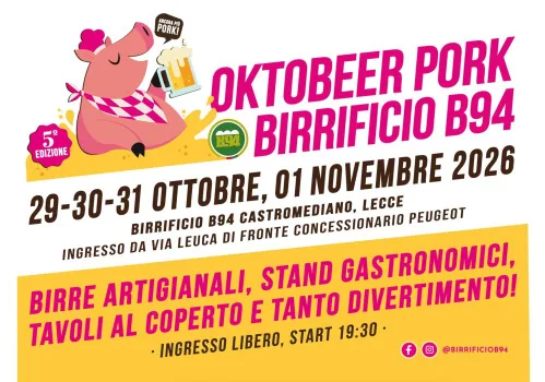 Locandina: Oktobeer Pork B94