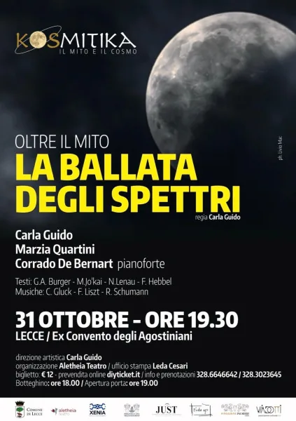 Locandina: La ballata degli spettri – Carla Guido, Marzia Quartini e Corrado De Bernart
