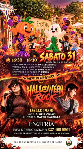 Locandina: Halloween Rock con Gloria Colaci e Marco Piazzolla