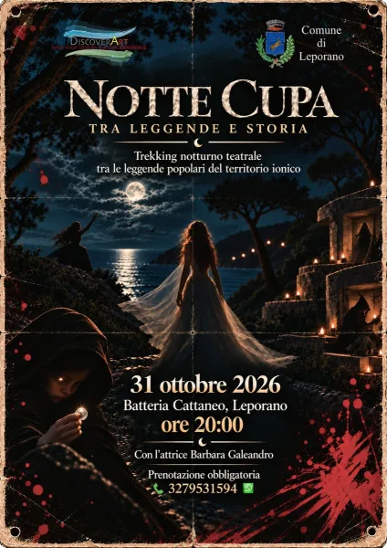 Locandina: Notte Cupa: tra leggende e storia