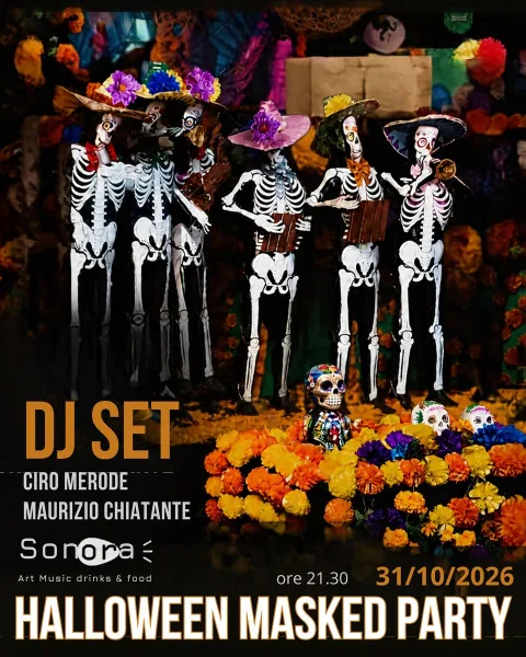 Locandina: Halloween Masked Party al Sonora
