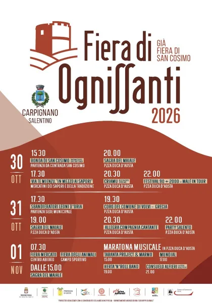 Locandina: Fiera di Ognissanti
