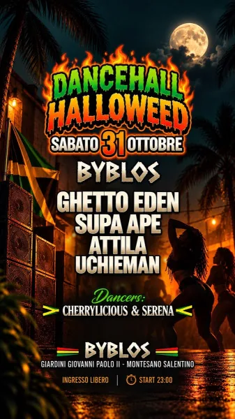 Locandina: Dancehall Halloweed