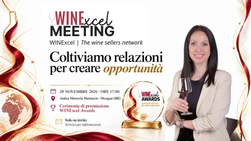 Locandina: WINExcel Meeting a Mesagne il vino incontra il valore delle relazioni