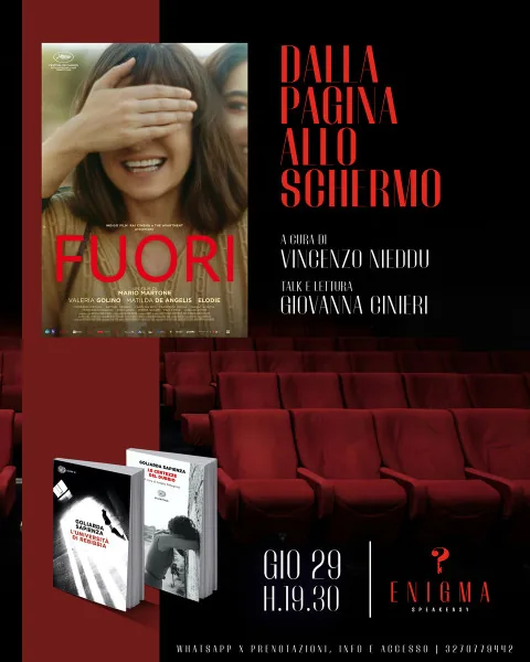 Locandina: Dalla pagina allo schermo: un viaggio tra letteratura e cinema