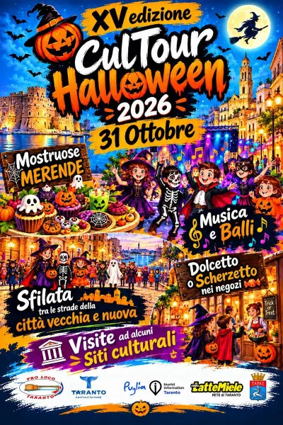 Locandina: CulTourHalloween 2026 XV edizione