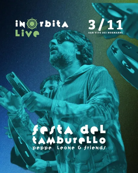 Locandina: Peppe Leone & Friends per InOrbita 2026