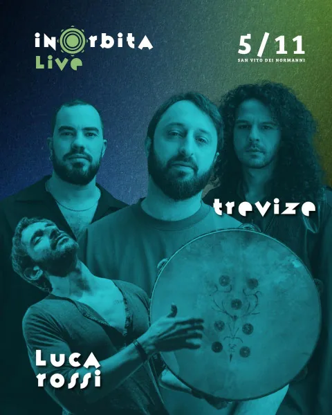 Locandina: Luca Rossi in "Tammorra solo" e Trevize Live Set