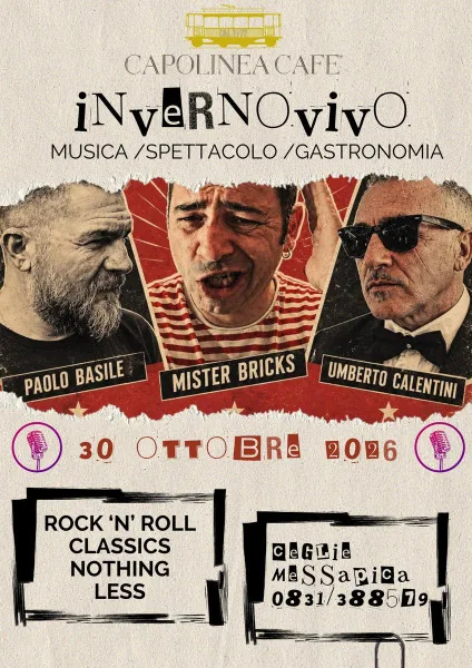 Locandina: Inverno Vivo ( Rock’n’ Roll classics )