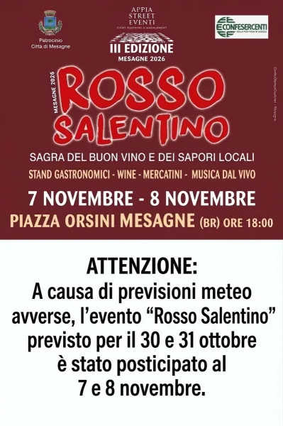 Locandina: Rosso Salentino III edizione