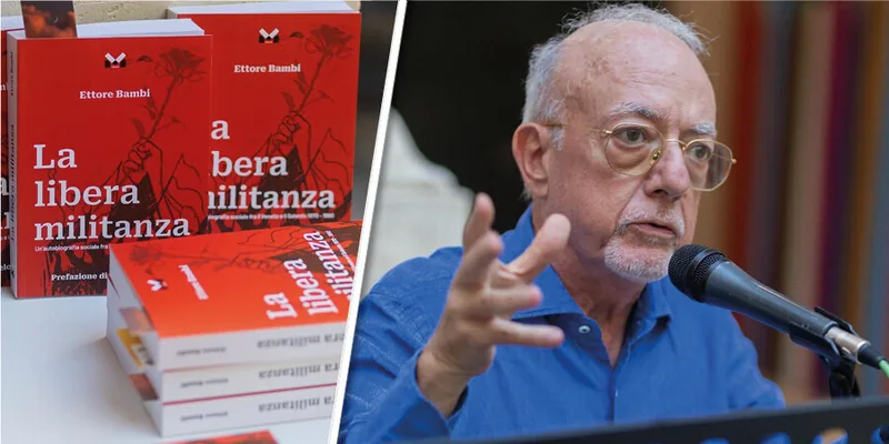 Locandina: La libera militanza - presentazione del libro di Ettore Bambi