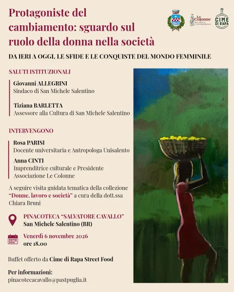 Locandina: Protagoniste del cambiamento: sguardo sul ruolo della donna nella società