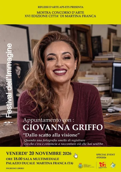Locandina: Dallo scatto alla visione: la fotografia Fine Art di Giovanna Griffo