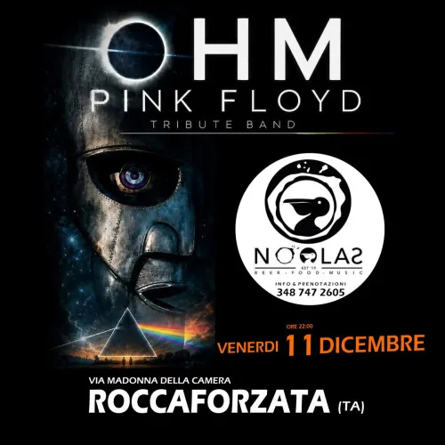 Locandina: OHM PINK FLOYD live pub