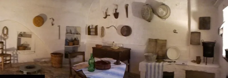 Interno del Museo della Casa alla Fasanese