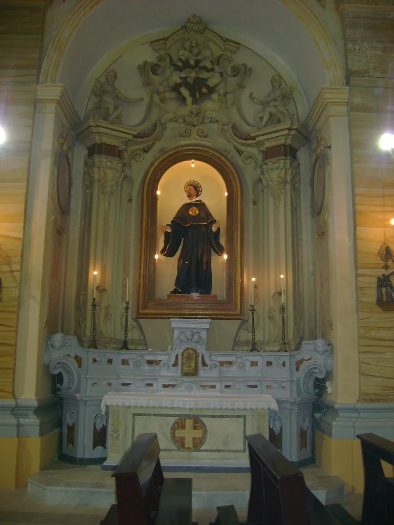 Altair of st. Nicholas from Tolentino in Taranto